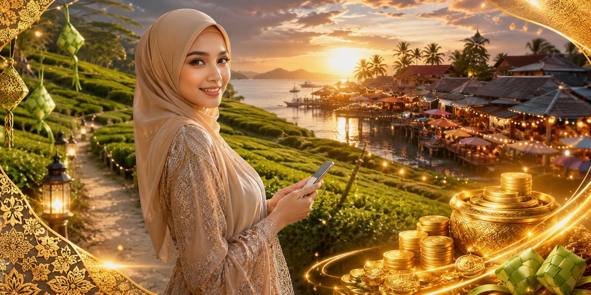 Pemain Malaysia membuat deposit dengan rekaan batik untuk permainan dalam talian