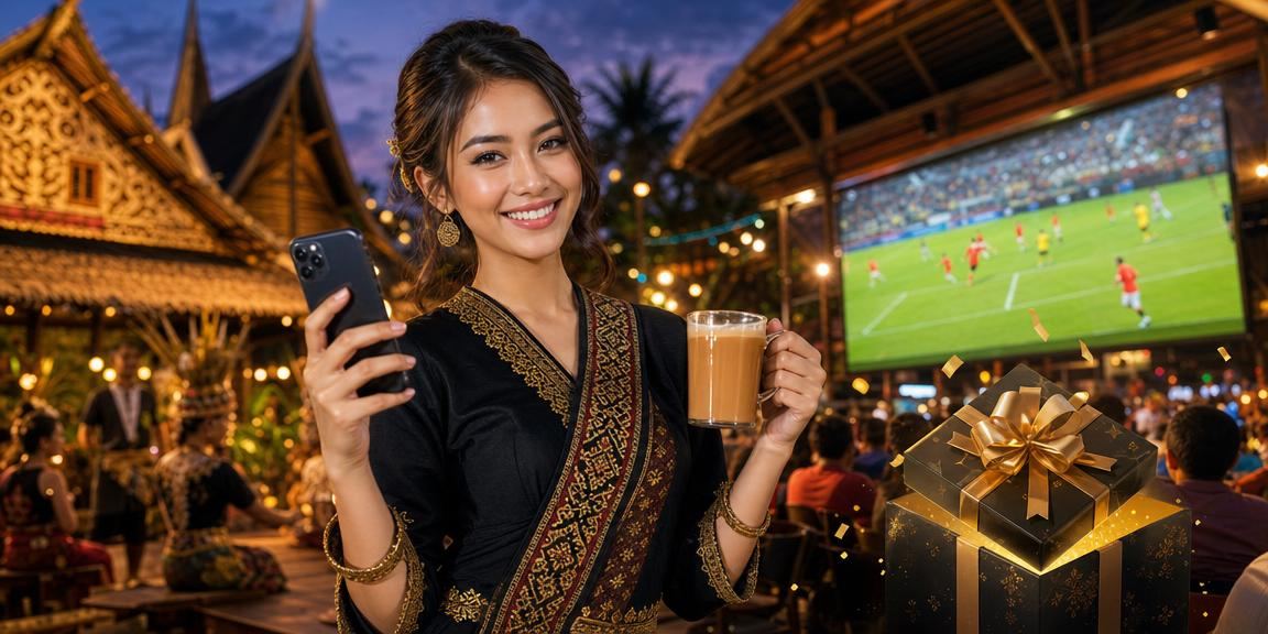 Peminat bola sepak Malaysia menyaksikan pertaruhan sukan langsung di Sarawak